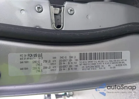 2019 Dodge Journey Se Value Package из США, поврежденный, VIN 3C4PDCAB4KT862552